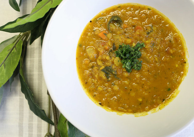Red lentil soup